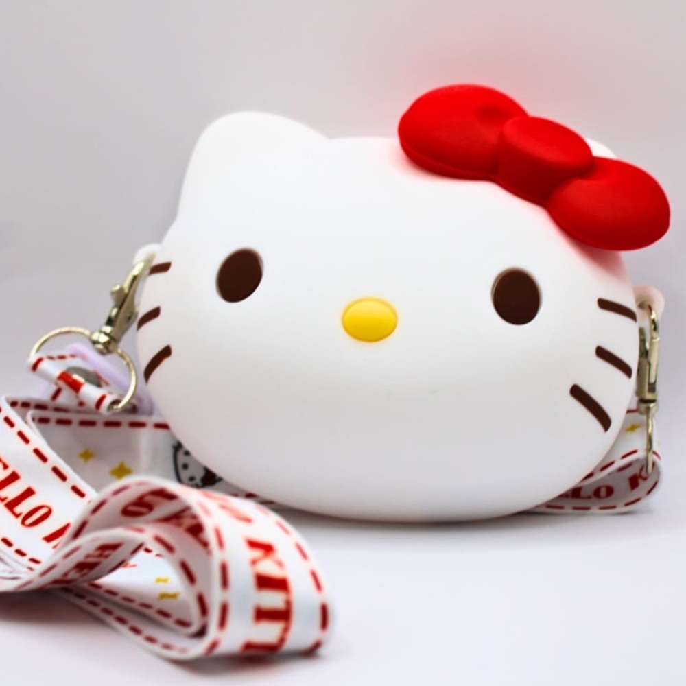 Hello Kitty White and Red Small Crossbody Purse (NWT) - Picture 2 of 3